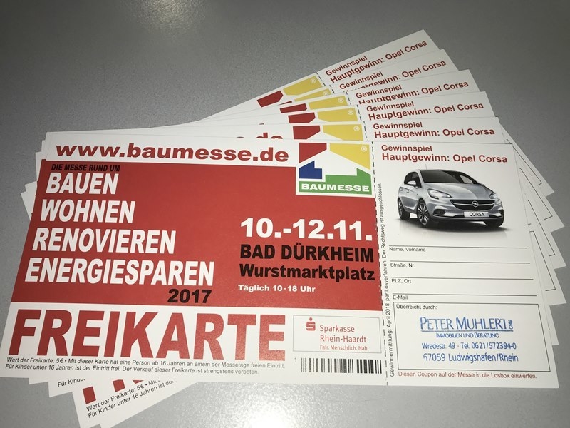 Freikarten Baumesse 2017 Muhlert Immobilien