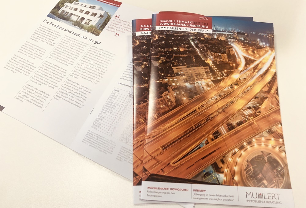 [NEU] Immobilienmarktbericht 2019/ 20 für Ludwighafen und Umgebung