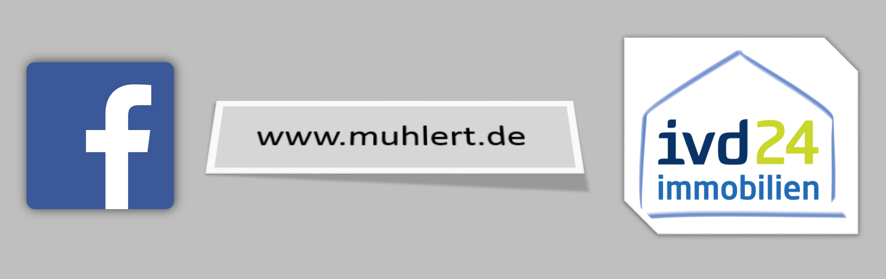 Exklusiv - Alle neuen Immobilienangebote jetzt 1 Woche früher auf www. muhlert.de, facebook und ivd24.de