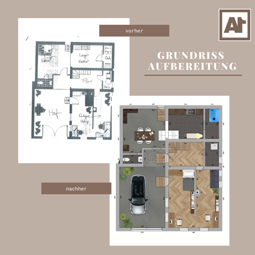 Grundrissaufbereitung